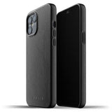 Mujjo iPhone 12 Pro Max Cover Full Leather Case Sort