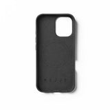 Mujjo iPhone 16 Cover Fuld Lædercover Sort