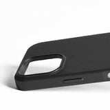 Mujjo iPhone 16 Cover Fuld Lædercover Sort