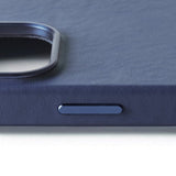 Mujjo iPhone 16 Pro Cover i Fuld Læder Monaco Blue