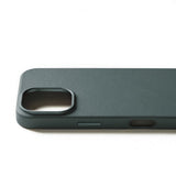 Mujjo iPhone 16 Pro Cover Full Læder Livid Green
