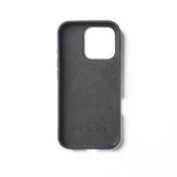 Mujjo iPhone 16 Pro Cover Læderetui Steel Blue