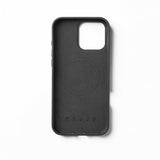 Mujjo iPhone 16 Pro Max Cover Full Leather Case Sort
