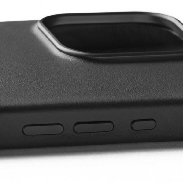 Mujjo iPhone 16 Pro Max Cover Full Leather Case Sort