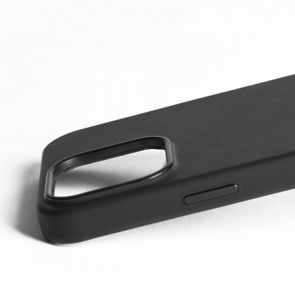 Mujjo iPhone 16 Pro Max Cover Full Leather Case Sort
