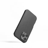 Mujjo iPhone 16 Pro Max Cover Shield Case Steel Blue