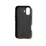 Mujjo iPhone 17 Cover Full Leather Case MagSafe Sort