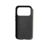 Mujjo iPhone 17 Pro Cover Full Leather Case MagSafe Sort