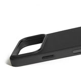 Mujjo iPhone 17 Pro Cover Full Leather Case MagSafe Sort