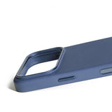 Mujjo iPhone 17 Pro Cover Full Lædercover MagSafe Monaco Blue