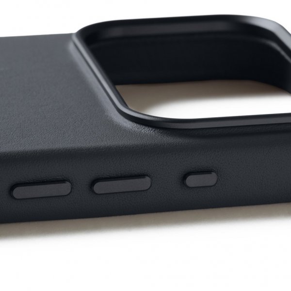 Mujjo iPhone 17 Pro Cover Full Lædercover MagSafe Basalt