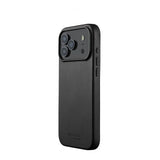 Mujjo iPhone 17 Pro Max Cover Full Leather Case MagSafe Sort