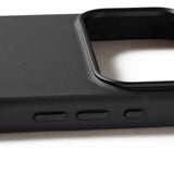 Mujjo iPhone 17 Pro Max Cover Full Leather Case MagSafe Sort