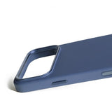 Mujjo iPhone 17 Pro Max Skal Fuld Lædercover MagSafe Monaco Blue