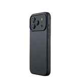 Mujjo iPhone 17 Pro Max Cover Fuld Læder MagSafe Basalt