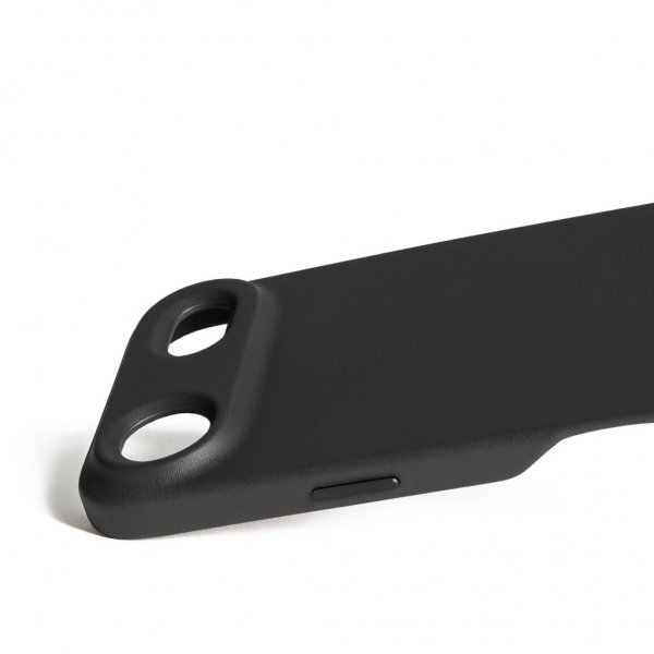 Mujjo iPhone Air Skal Full Leather Case MagSafe Sort