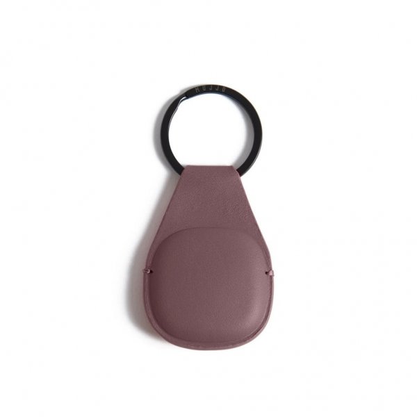 Mujjo Apple AirTag Holder Canopy Bronze Red
