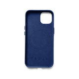 Mujjo iPhone 14 Cover Full Leather Case MagSafe Sort