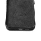 Mujjo iPhone 14 Cover Full Leather Case MagSafe Tan