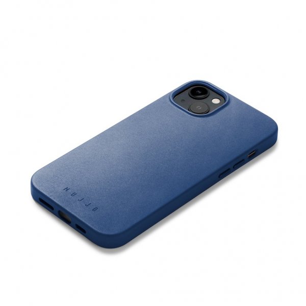 Mujjo iPhone 14 Plus Cover Fuld Læder etui MagSafe Tan