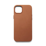 Mujjo iPhone 14 Plus Cover Fuld Læder etui MagSafe Tan