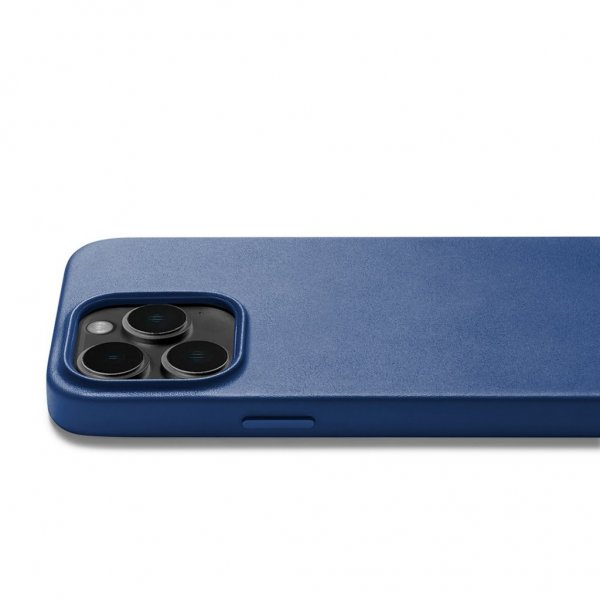 Mujjo iPhone 14 Pro Cover Full Leather Case MagSafe Sort