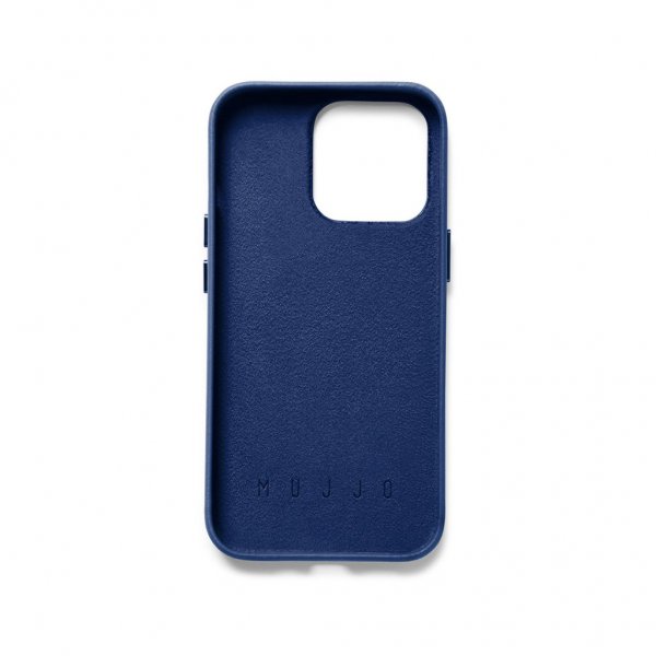 Mujjo iPhone 14 Pro Cover Fuld Læder Wallet Case Sort