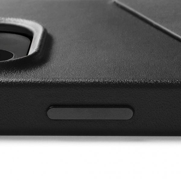 Mujjo iPhone 14 Cover Full Leather Wallet Case Tan