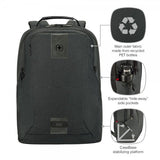 Wenger MX ECO Professional 16" Computerrygsæk Sort