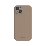 Moshi iPhone 15 Plus Cover Napa MagSafe Woodsmoke Brown