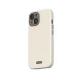 Moshi iPhone 15 Cover Napa MagSafe Eggnog White