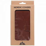 Nordic Covers iPhone 12/iPhone 12 Pro Etui Essential Leather Maple Brown