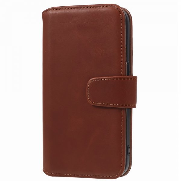 Nordic Covers iPhone 12/iPhone 12 Pro Etui Essential Leather Maple Brown