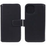 Nordic Covers iPhone 12 Mini Cover Essential Leather Raven Black