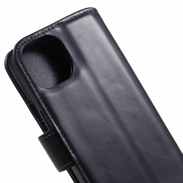 Nordic Covers iPhone 11 Etui Essential Leather Raven Black