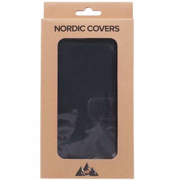 Nordic Covers iPhone 11 Etui Essential Leather Raven Black