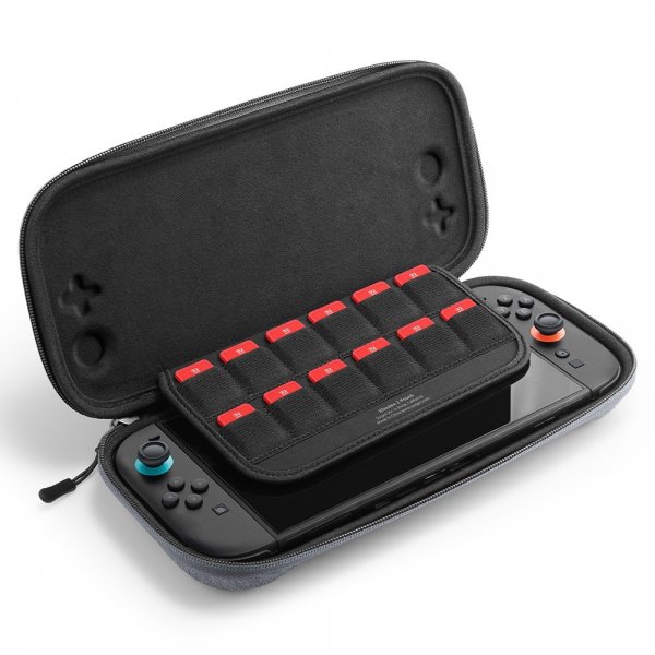 Spigen Nintendo Switch 2 Etui Klasden Pouch Charcoal Gray