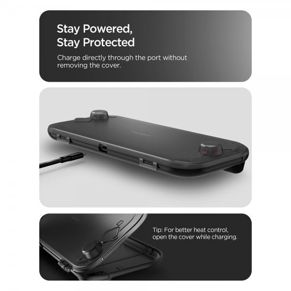 Spigen Nintendo Switch 2 Etui Thin Fit 360 Sort