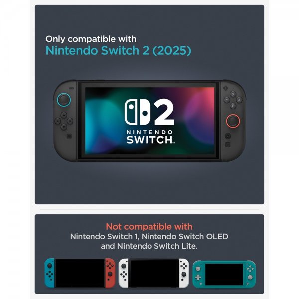 Spigen Nintendo Switch 2 Cover Rugged Armor Mat Sort