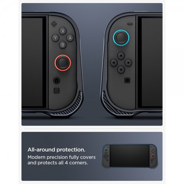 Spigen Nintendo Switch 2 Cover Rugged Armor Mat Sort