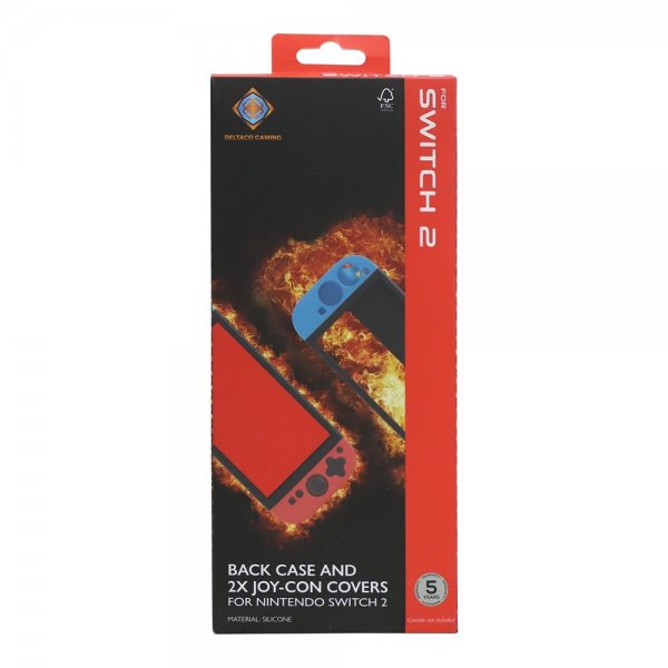 Deltaco Gaming Nintendo Switch 2 Skal Silikone