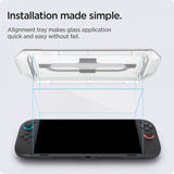 Spigen Nintendo Switch 2 Skærmbeskyttelse GLAS.tR EZ Fit 2-pak