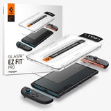 Spigen Nintendo Switch 2 Skærmbeskyttelse GLAS.tR EZ Fit Pro 2-pak