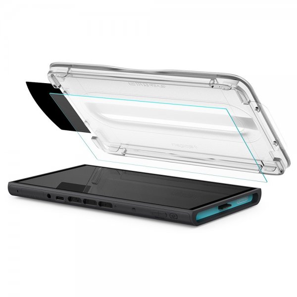 Spigen Nintendo Switch 2 Skærmbeskyttelse GLAS.tR EZ Fit Pro 2-pak