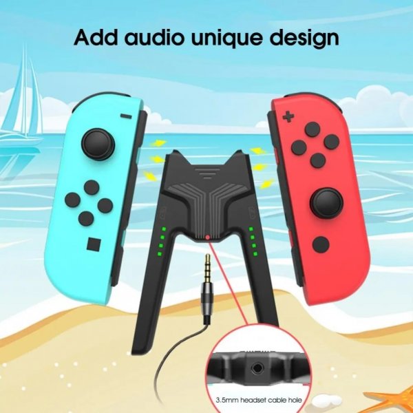 Aolion Nintendo Switch Joy-Con Opladningsgreb