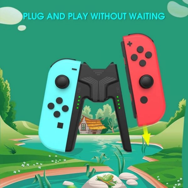 Aolion Nintendo Switch Joy-Con Opladningsgreb
