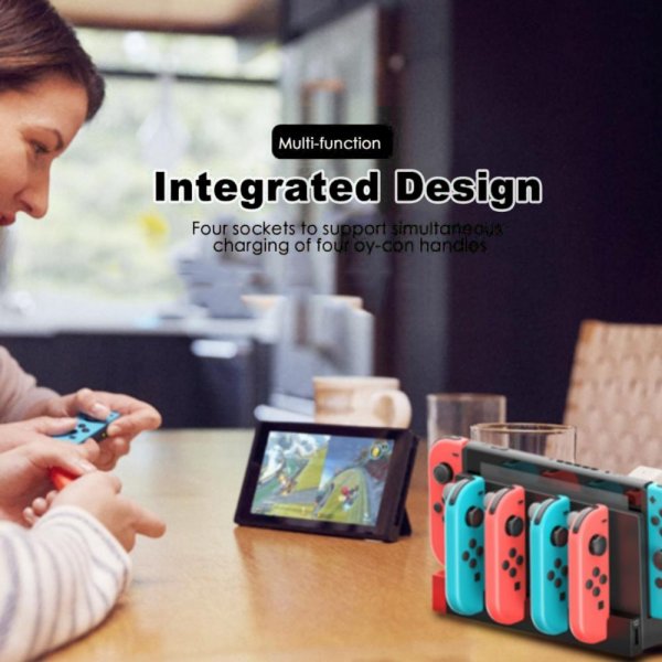 Ipega Nintendo Switch Oplader til Joy-Con