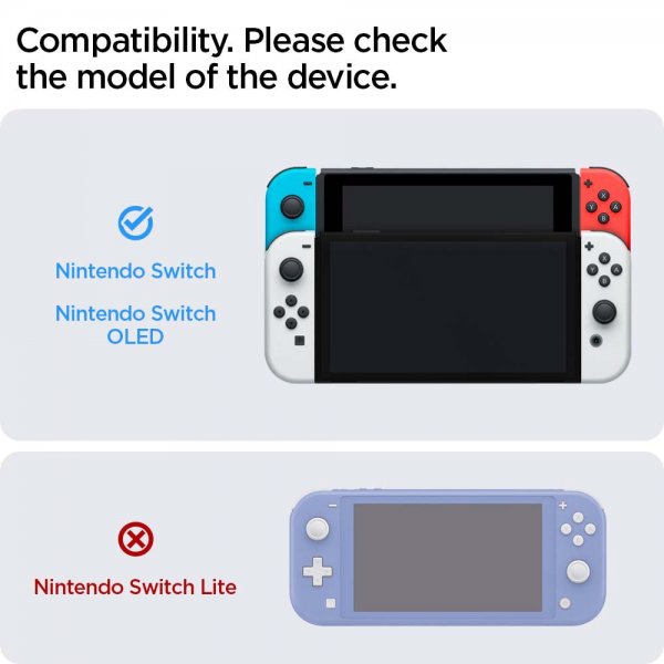 Spigen Nintendo Switch/Switch OLED Etui Rugged Armor Pro Sort