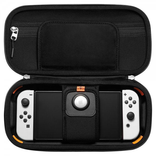 Spigen Nintendo Switch/Switch OLED Etui Rugged Armor Pro Sort