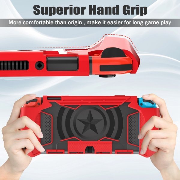 Nintendo Switch OLED Cover Rød